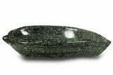 Polished Leaf Shaped Kambaba Jasper Bowl - Madagascar #302651-1